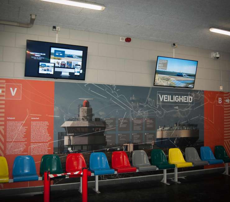 Ultility, Westerschelde Ferry en ClubDisplay realiseren prachtig project