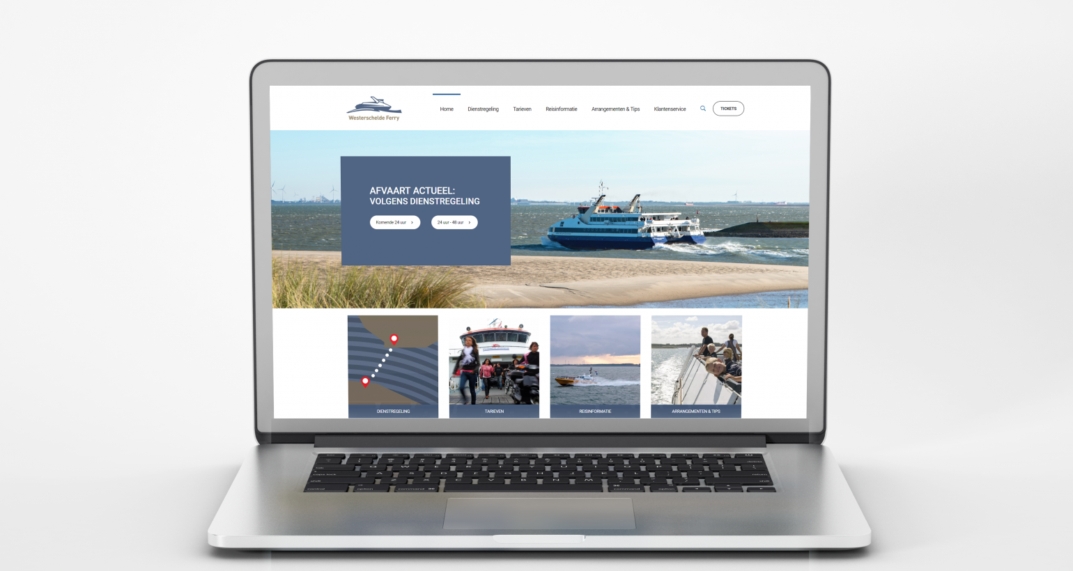 Westerschelde Ferry opgeleverd