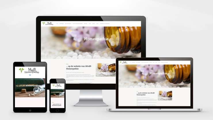 Website in de spotlight: MvdB-Homeopathie