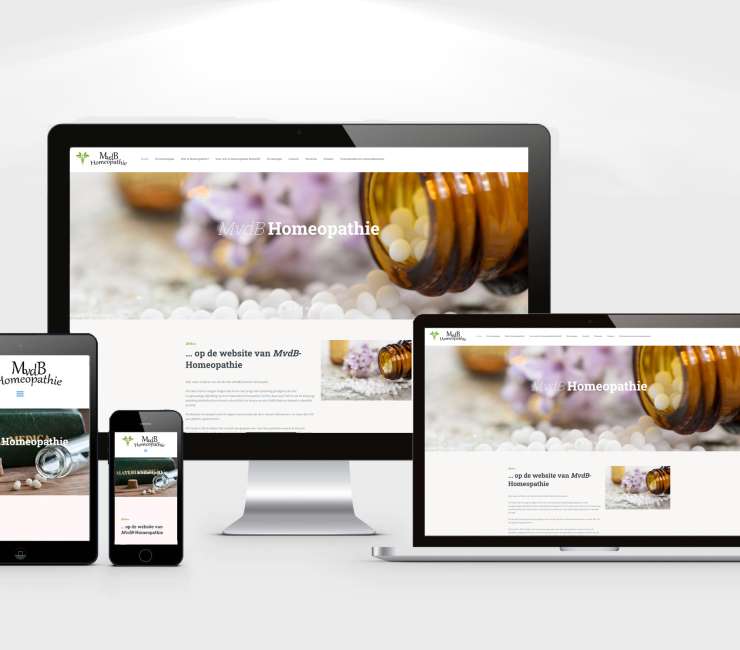 Website in de spotlight: MvdB-Homeopathie