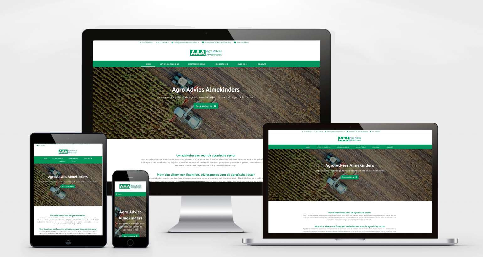 Website in de spotlight: Agro Advies Almekinders