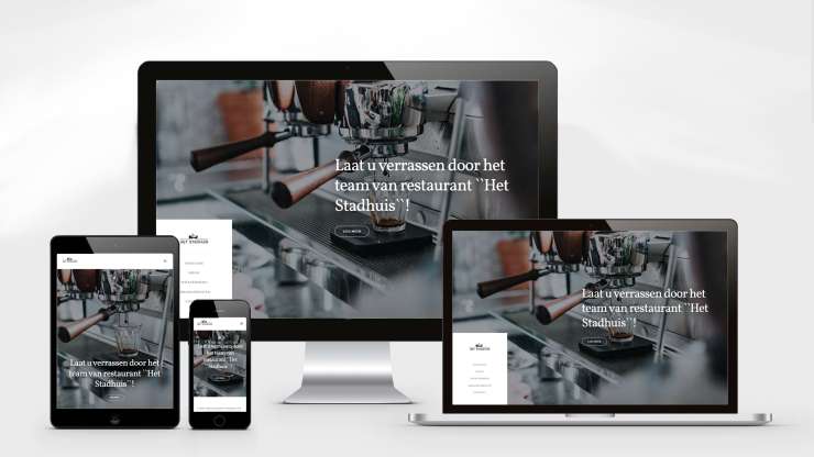 Website in de spotlight: Restaurant Het Stadhuis