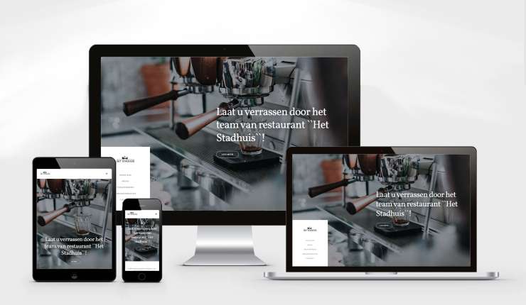 Website in de spotlight: Restaurant Het Stadhuis