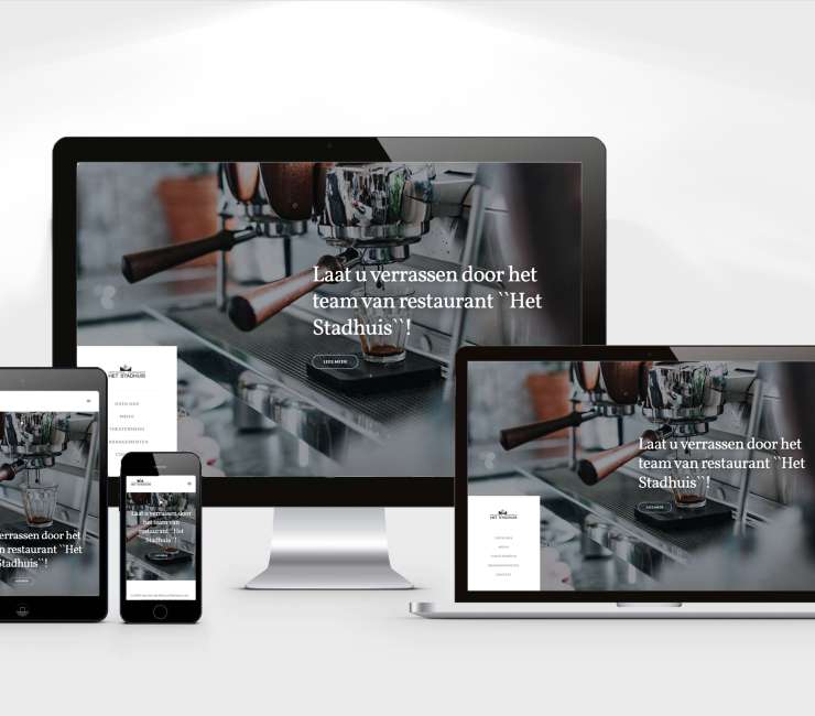 Website in de spotlight: Restaurant Het Stadhuis