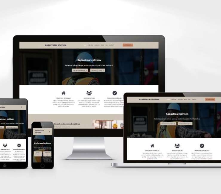 Website in de spotlight: Kadastraal splitsen