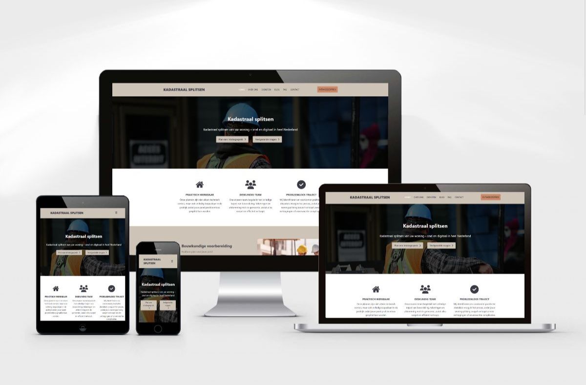 Website in de spotlight: Kadastraal splitsen